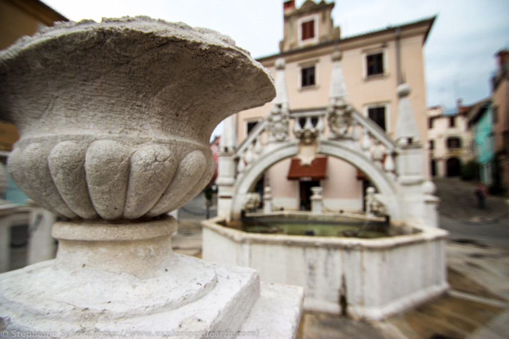 Slovenia Europe Koper Eastern Travel Culture Adventure Fountain