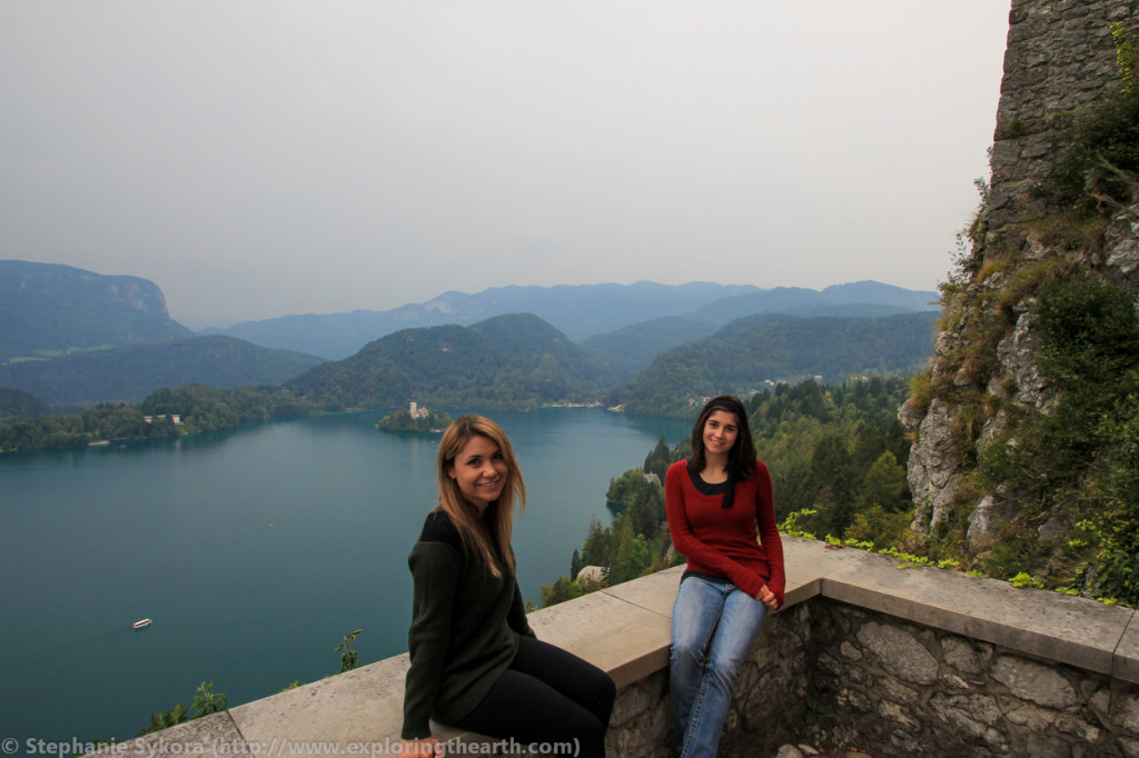 Slovenia Europe Lake Bled Castle Swam Lake Church Cliff Travel Culture Adventure