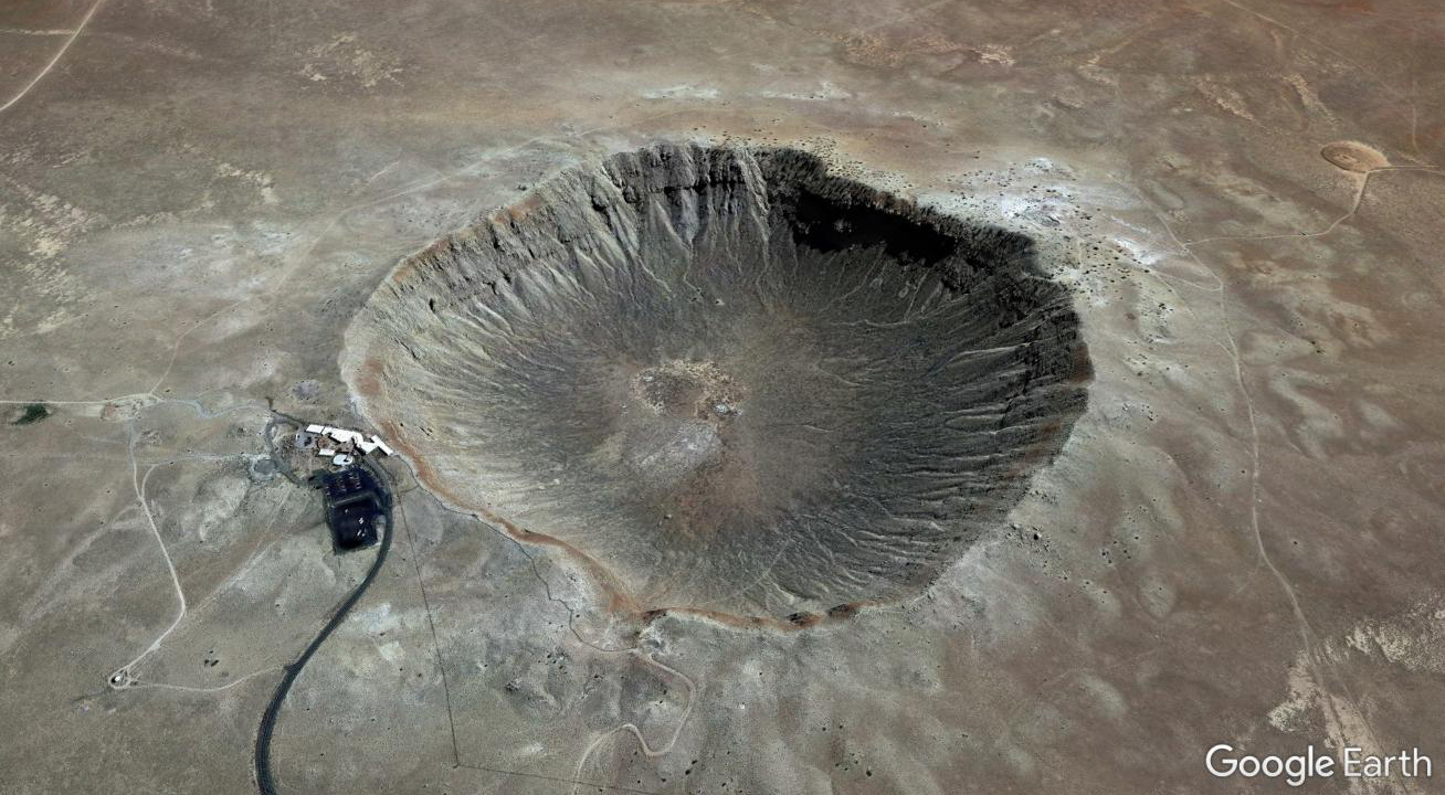 Meteor Crater Arizona • Exploring The Earth